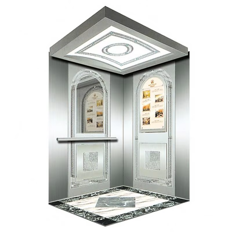 VTEP107 Top-Rated Gearless VIATOR Elevators ad officium aedificiis-Fast & solatium Ride