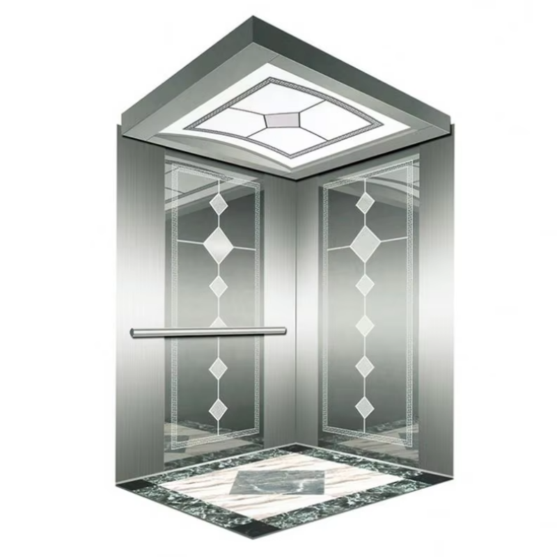 VTEP107 Top-Rated Gearless VIATOR Elevators ad officium aedificiis-Fast & solatium Ride