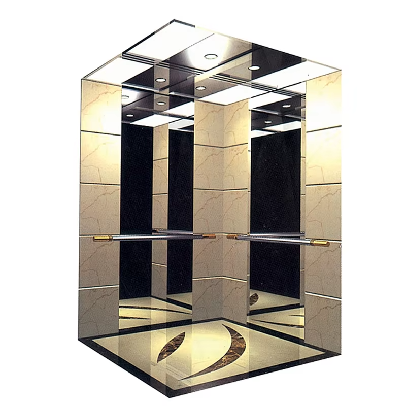 VTEP103 Elevadores Ascensores Elegant Passenger Elevators for Luxuria Apartments Elevate Vivum spatium