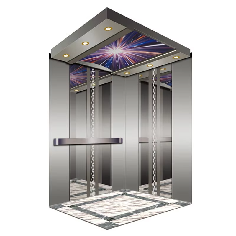 VTEP103 Elevadores Ascensores Elegant Passenger Elevators for Luxuria Apartments Elevate Vivum spatium