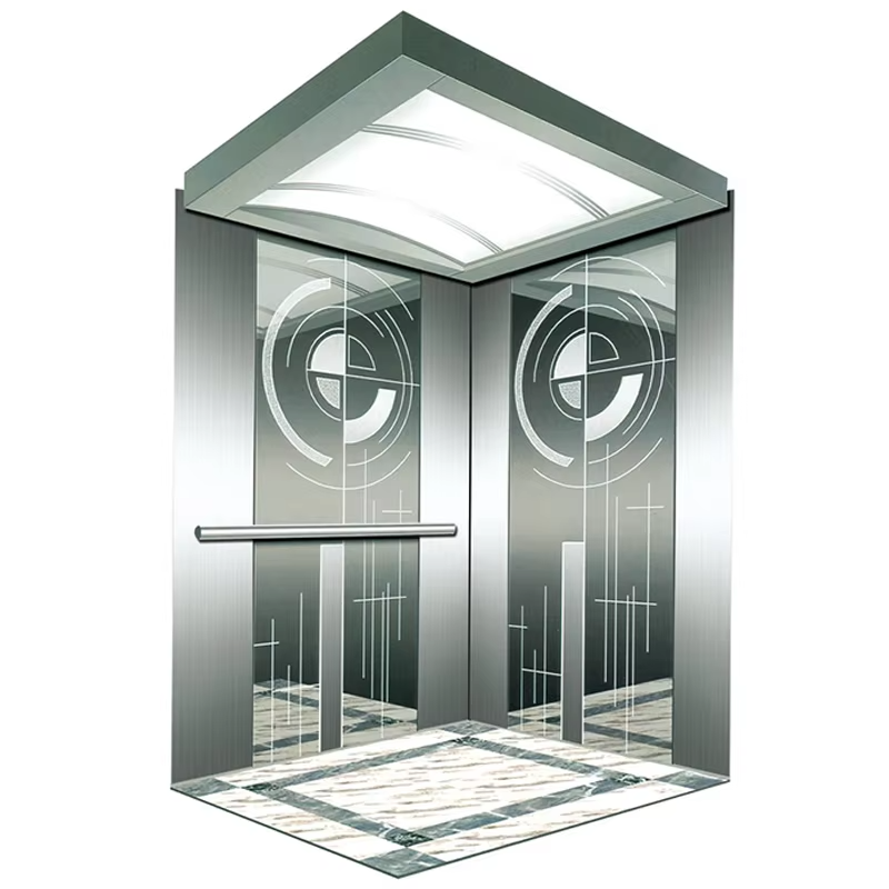 VTEP103 Elevadores Ascensores Elegant Passenger Elevators for Luxuria Apartments Elevate Vivum spatium