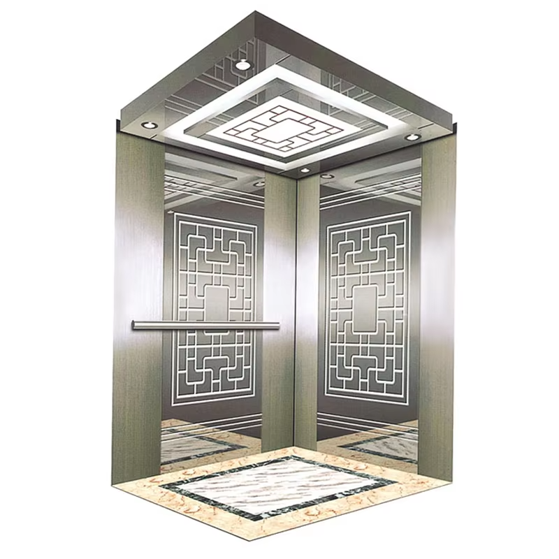 VTEP103 Elevadores Ascensores Elegant Passenger Elevators for Luxuria Apartments Elevate Vivum spatium