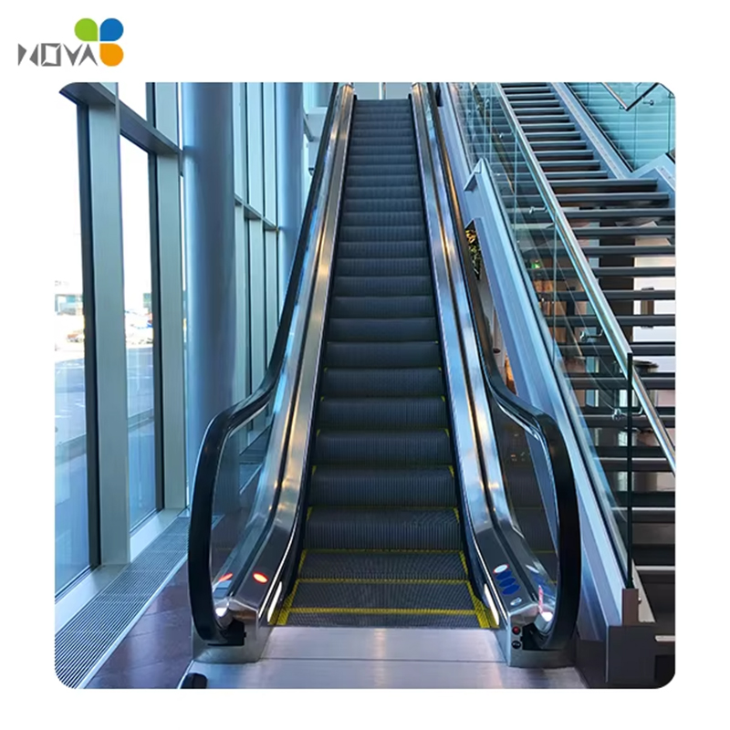 VTES105 VVVF Control 35 Gradus Escalator Elevator ISO Certification 0.5m_s Speed ​​Modern Design 1 Year Warranty for Shopping Mall
