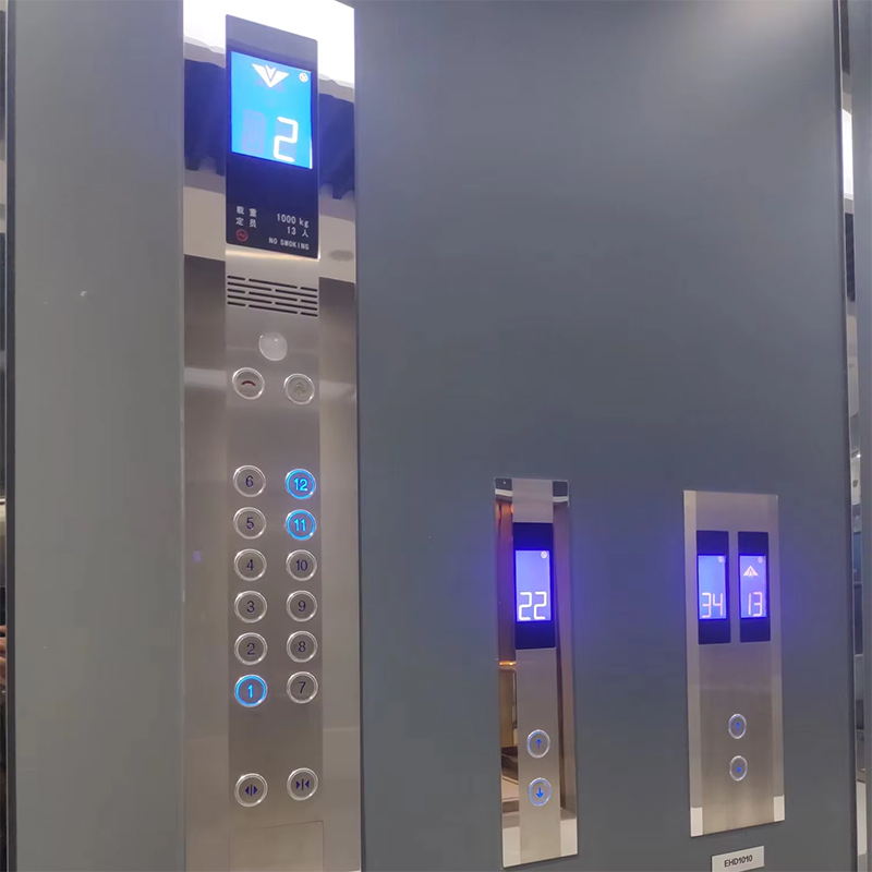 VTSP333 Modern Steel Elevator Wall Mounted Touch Display Cop et Lop