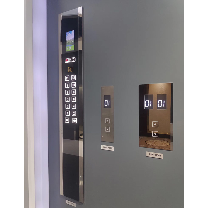 VTSP333 Modern Steel Elevator Wall Mounted Touch Display Cop et Lop
