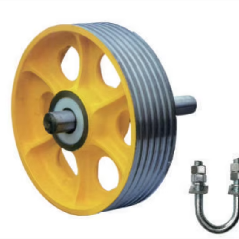 VTSP271 Elevator Counterweight Traction Pulley Rota Mittite Ferrum Deflector Sheave