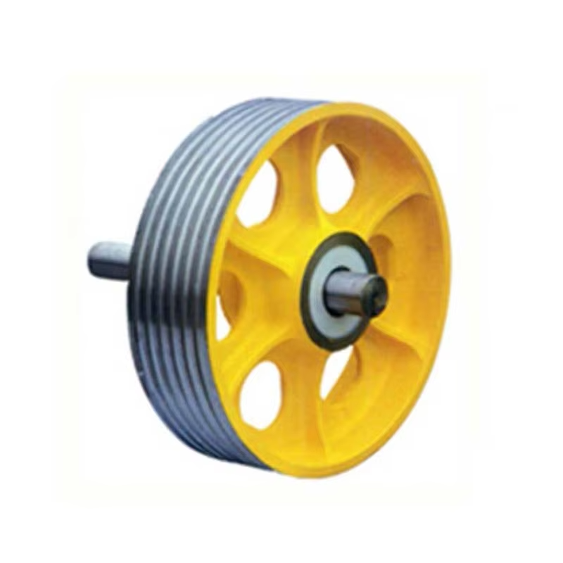 VTSP271 Elevator Counterweight Traction Pulley Rota Mittite Ferrum Deflector Sheave