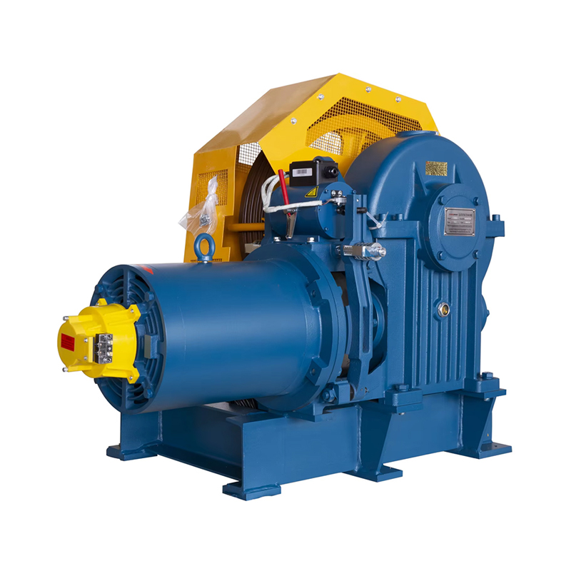 VTSP216 New Products YJF100K 320 Kg-450 Kg Elevator Parts Torin Drive Elevator Geared Traction Machine