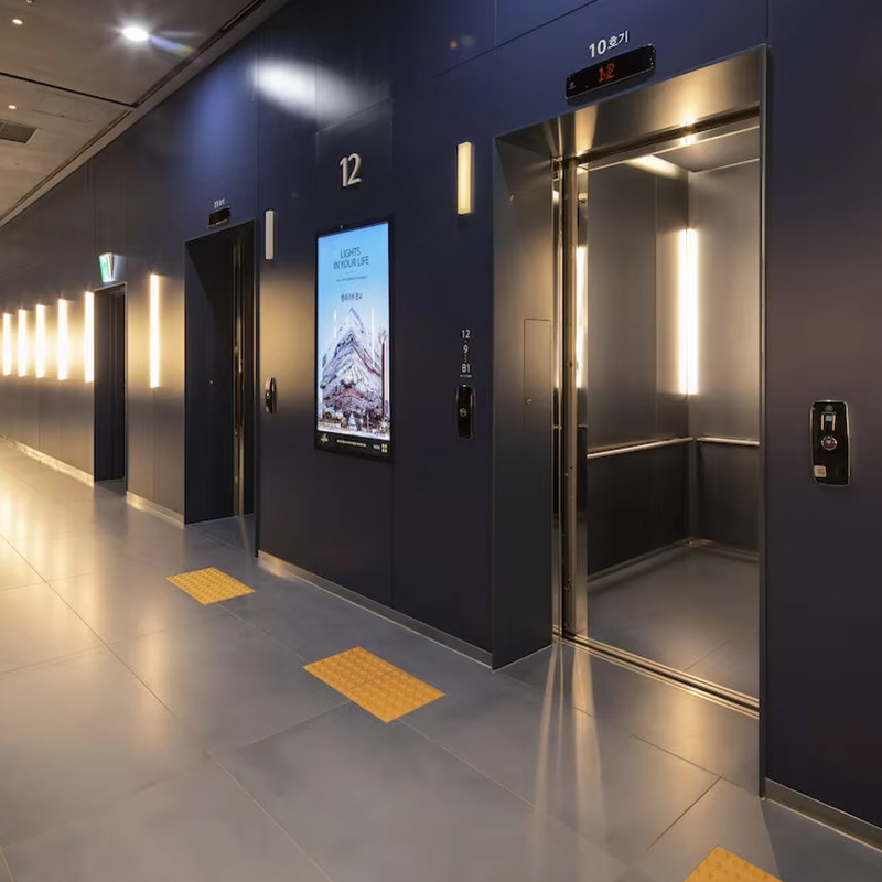 VTEP118 Elevadores Provectus VIATOR Elevators Gearless AC PVC Stainless Construction ISO9001 Certified Smart Features Improve