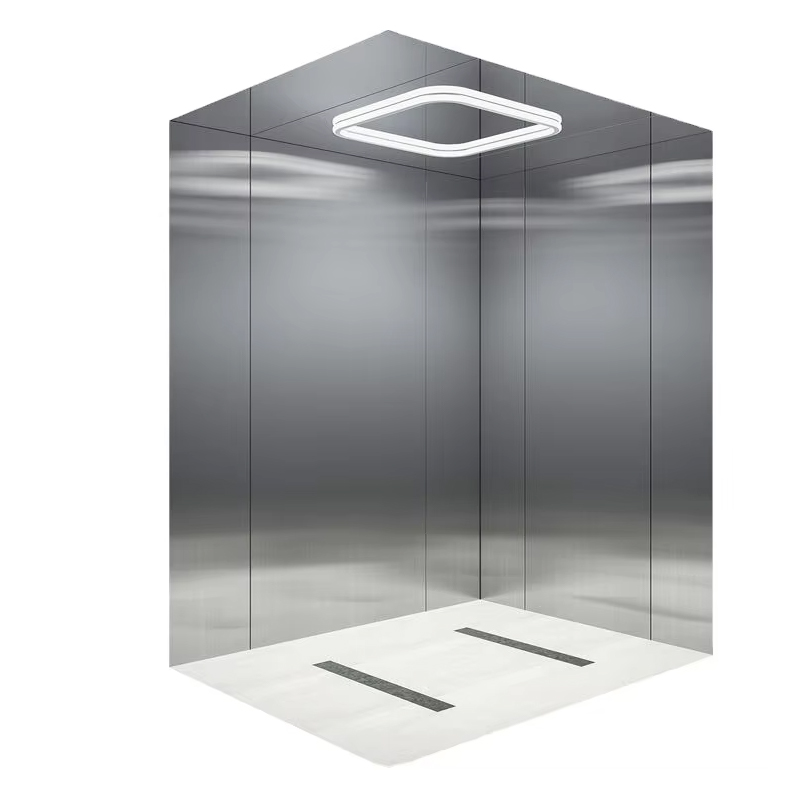 VTEP119 Ascensores VIATOR Elevators Gearless AC pro Multi-Story Buildings ISO9001 Certified Steel Easy Installation