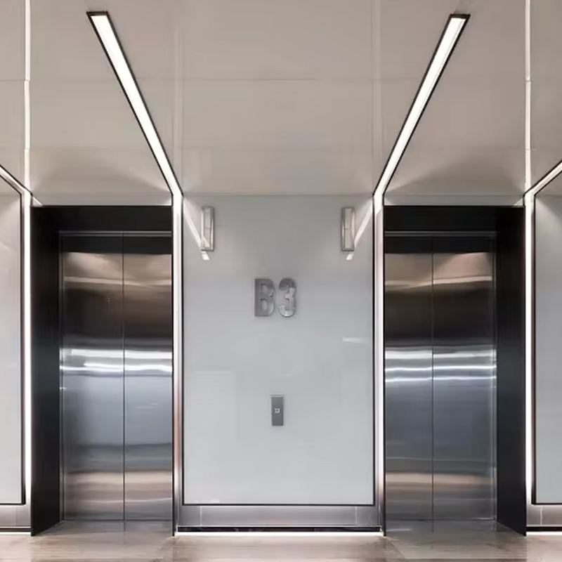 VTEP119 Ascensores VIATOR Elevators Gearless AC pro Multi-Story Buildings ISO9001 Certified Steel Easy Installation