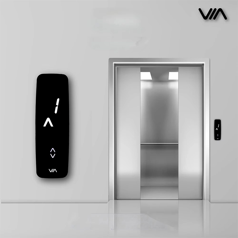 VTEP119 Ascensores VIATOR Elevators Gearless AC pro Multi-Story Buildings ISO9001 Certified Steel Easy Installation