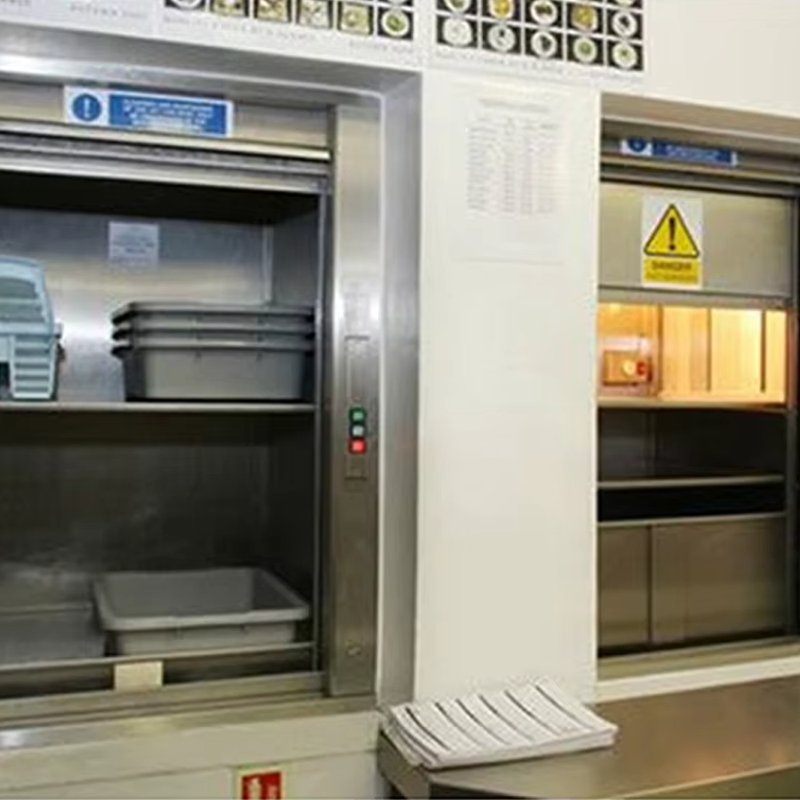 VTEF116 Ascensores Elevadores Restaurant Food Delivery Dumbwaiter cum Safety Porta sursum