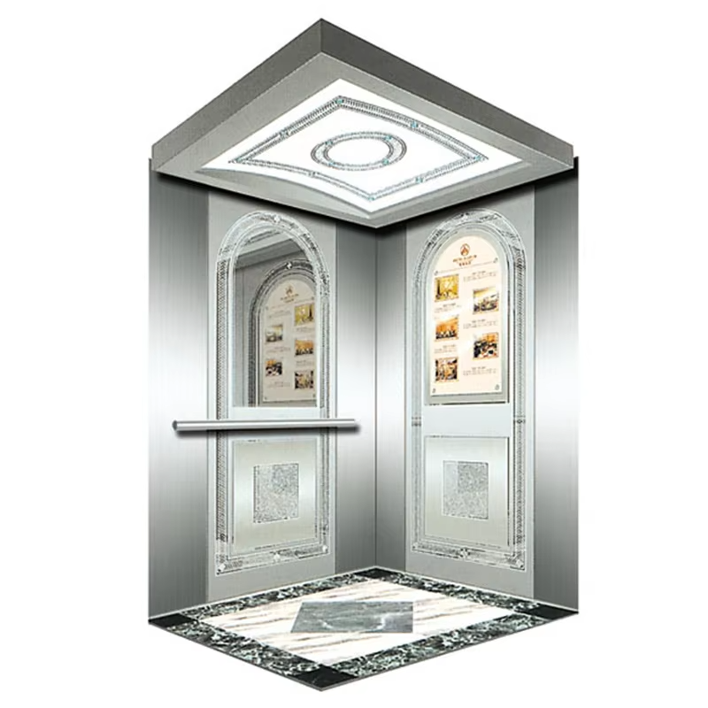 VTEO105 Ascensores High-Speed ​​Observation Elevator with lenis and Silent Operation