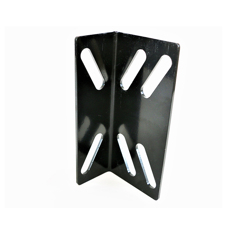 VTSP120 Elevator Guide Rail Bracket Gravis-Officium Leva Rail Support Steel Adscendens Bracket ISO Certified Nigrum Picta pro officio