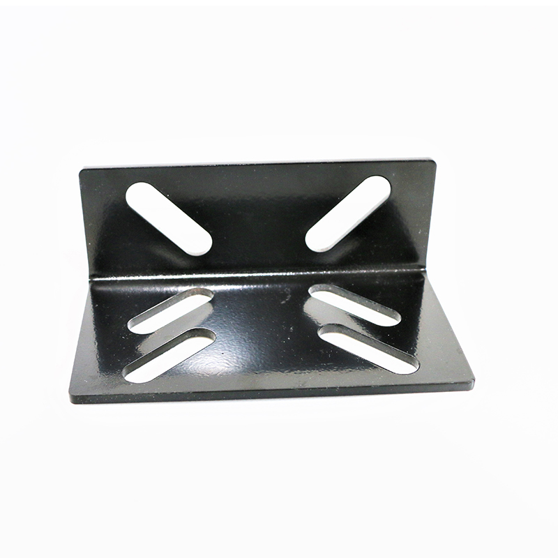 VTSP120 Elevator Guide Rail Bracket Gravis-Officium Leva Rail Support Steel Adscendens Bracket ISO Certified Nigrum Picta pro officio