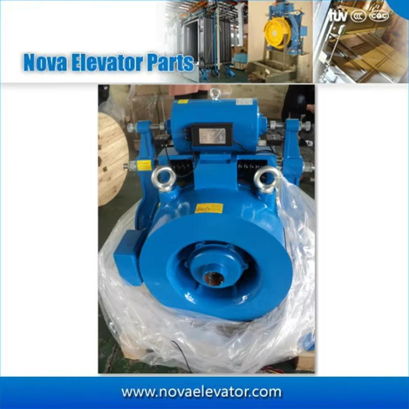 VTSP224 Sina Factory 380V 350KG Elevator Motor Leva Traction Machine Price