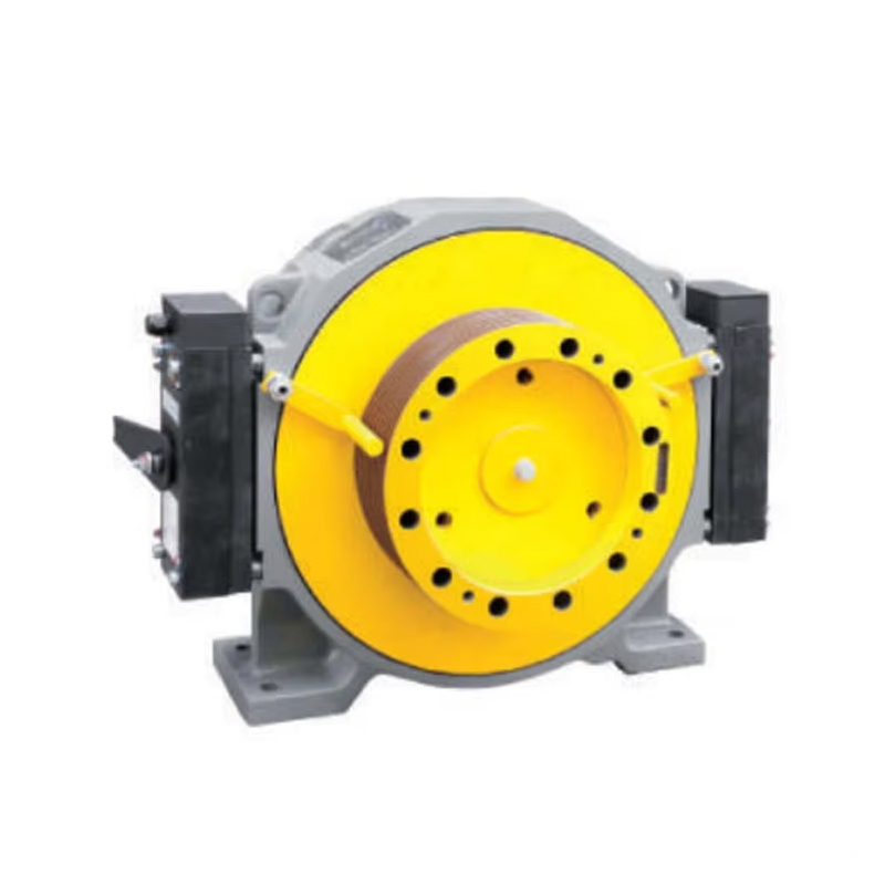 VTSP255 41K-J 320kg-1000kg Elevator Control Gearless Traction Machine AC220_380V ISO Certified 1 Year Waranty Office Building