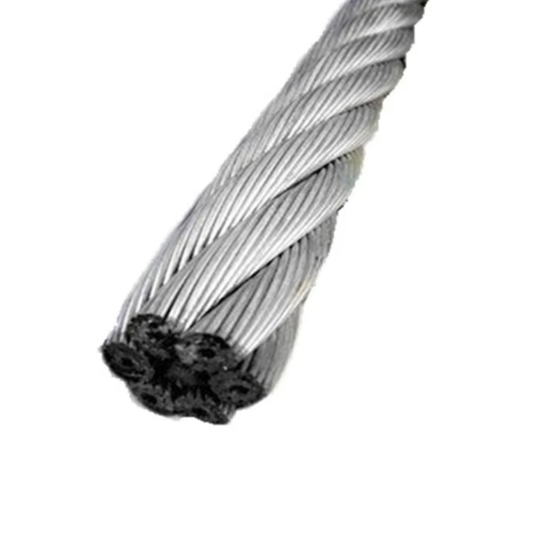 VTSP264 8X25F-IWRC Aliquam Galvanized Elevator Tractus Ferro Wire Funem pro Hotel Usus
