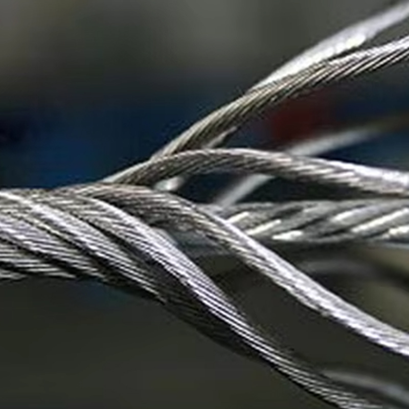 VTSP263 Sina Factory 11mm High tensile Fortitudo Caloris Obstinatus Aliquam Galvanized Elevator Steel Wire Funem