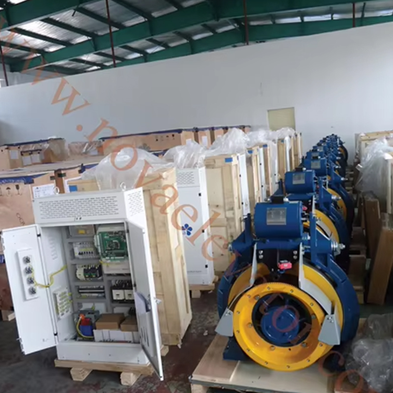 VTSP242 Elevator Parce Partibus Traction Gearless Motor Elevator Machina pro VIATORE Elevator NV41T-GTW10X