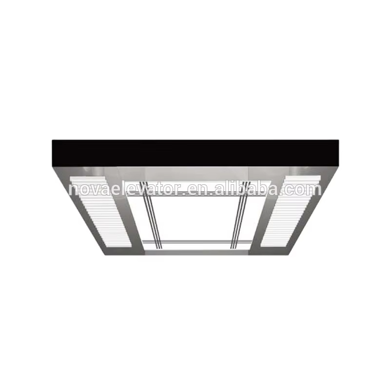 VTSP140 Elevator parce Part Cabin Interior Accessories Elevator Cabin Stainless Steel Ceiling Modern Lift Ceiling Design