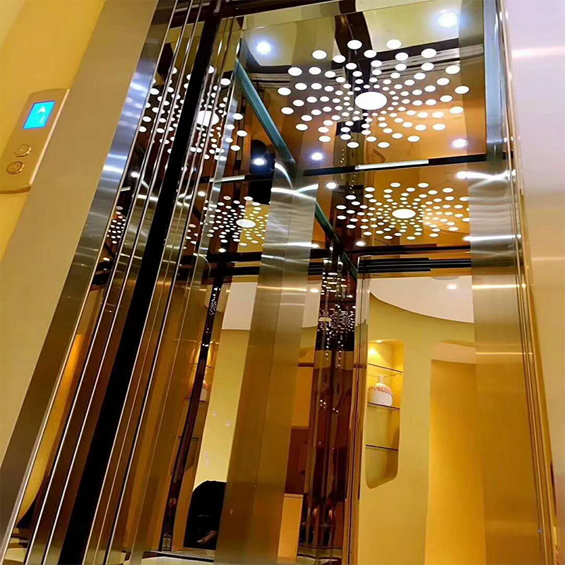 VTSP136 Elevator Partes & Accessories Viator Leva Cabin cum LED Lightning and Premium Decoration