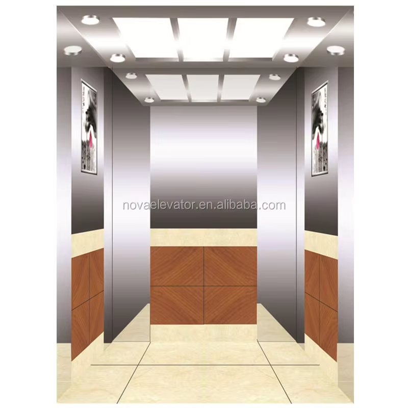 VTSP128 Elevator Partes & Accessories Premium Observatio Elevator Cameram cum plena vitreis parietibus
