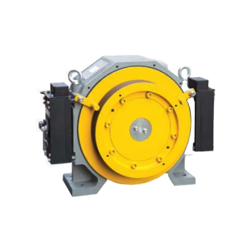 VTSP239 Small Elevator Parts Roomless Gearless Traction Machine Motor