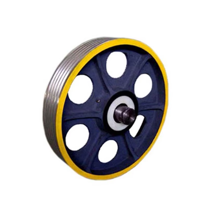 VTSP278 Iron Nylon Elevator Tractus Sheave Deflexio Pulley