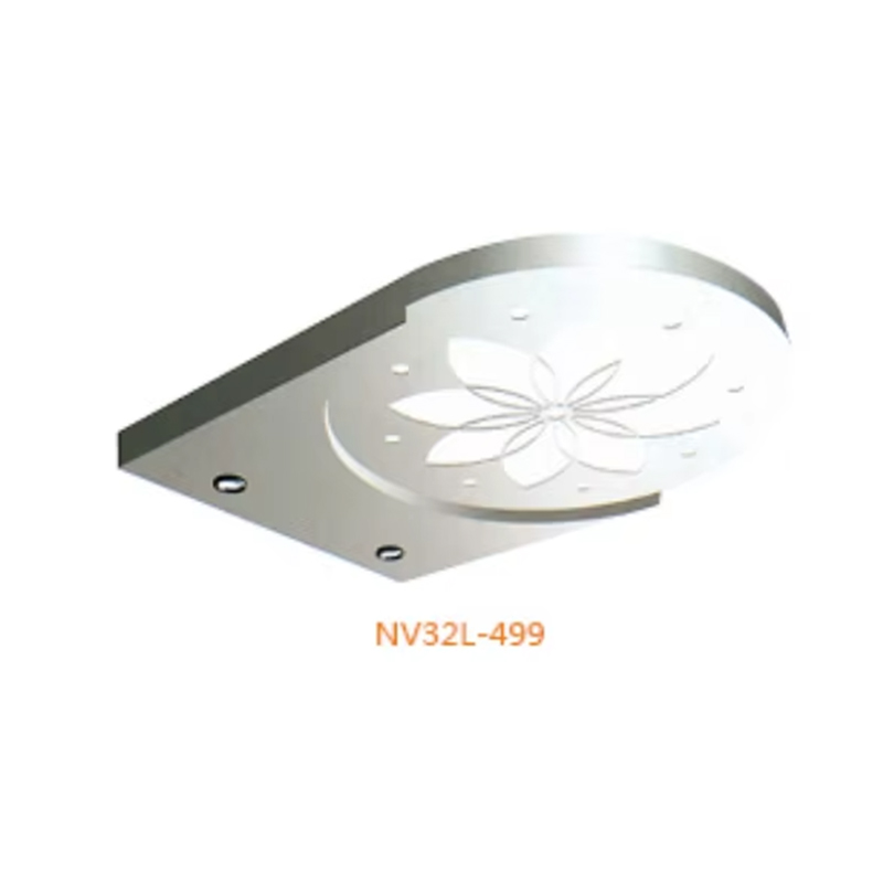 VTSP138 Elevator Modernisation Parts Customized Elevator Laquearia LED Lighting Speculum Speculum Steel Levate Ceiling